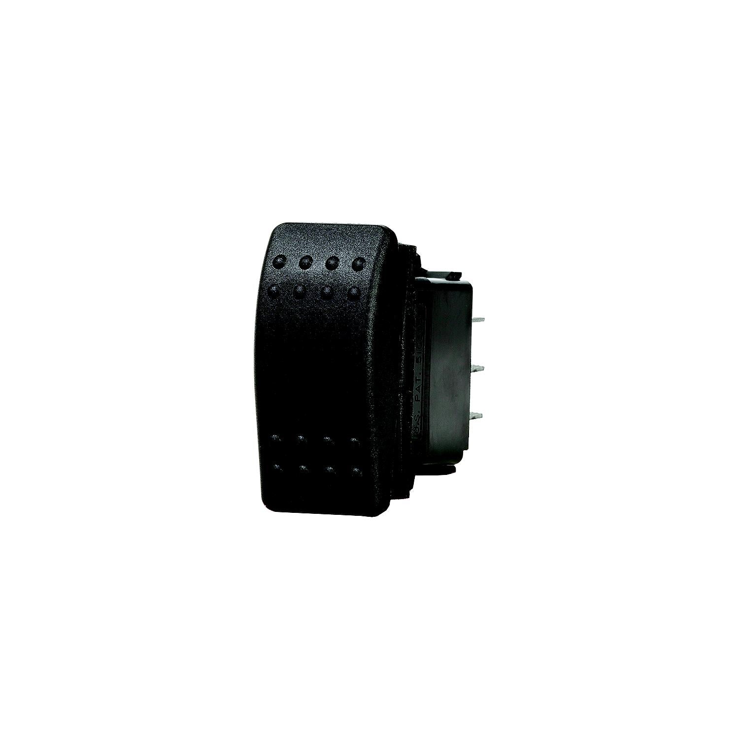 Blue Sea Systems 7930-BSS 7930 Water Resistant ConturaÂ® II Switch, Black, Off-On-(On)