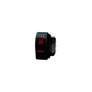 Blue Sea Systems 7936-BSS 7936 Water Resistant ConturaÂ® II Switch, Black, On-Off-On