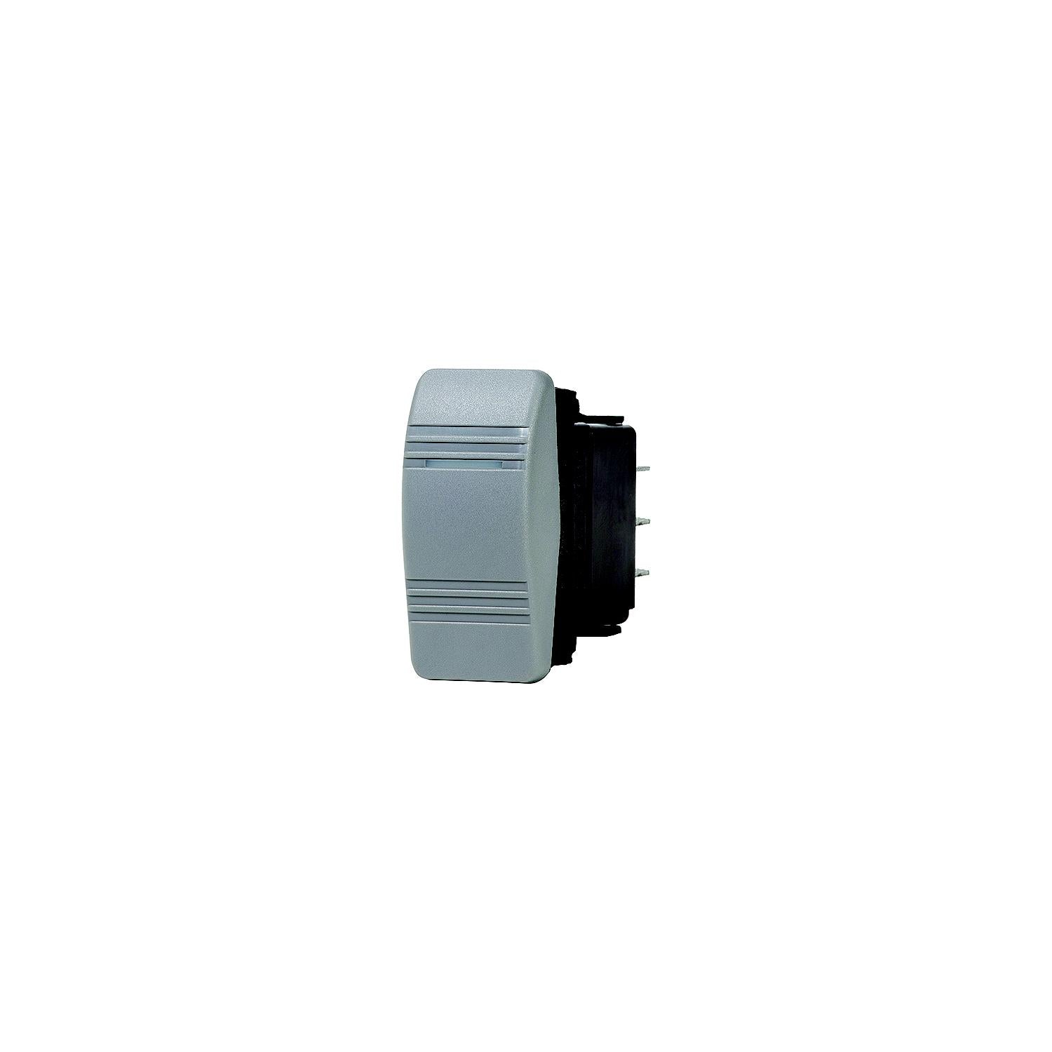 Blue Sea Systems 8231-BSS 8231 Water Resistant ConturaÂ® III Switch, Gray, 0ff-(On)