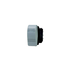 Blue Sea Systems 8231-BSS 8231 Water Resistant ConturaÂ® III Switch, Gray, 0ff-(On)