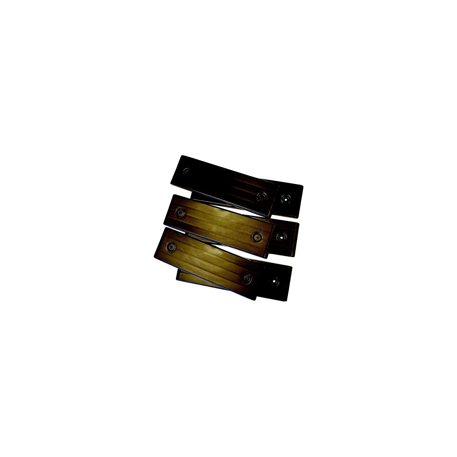 Ironwood Pacific 132 0132 E-Z Slide Trailer Bunk Pads, Kit 3, Black
