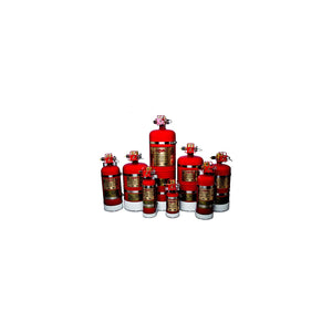 Fireboy MA20325227-BL MA20325227 MA2 Auto/Manual Discharge HFC-227ea Fire Extinguisher w/Mount, 325 cu. Ft.