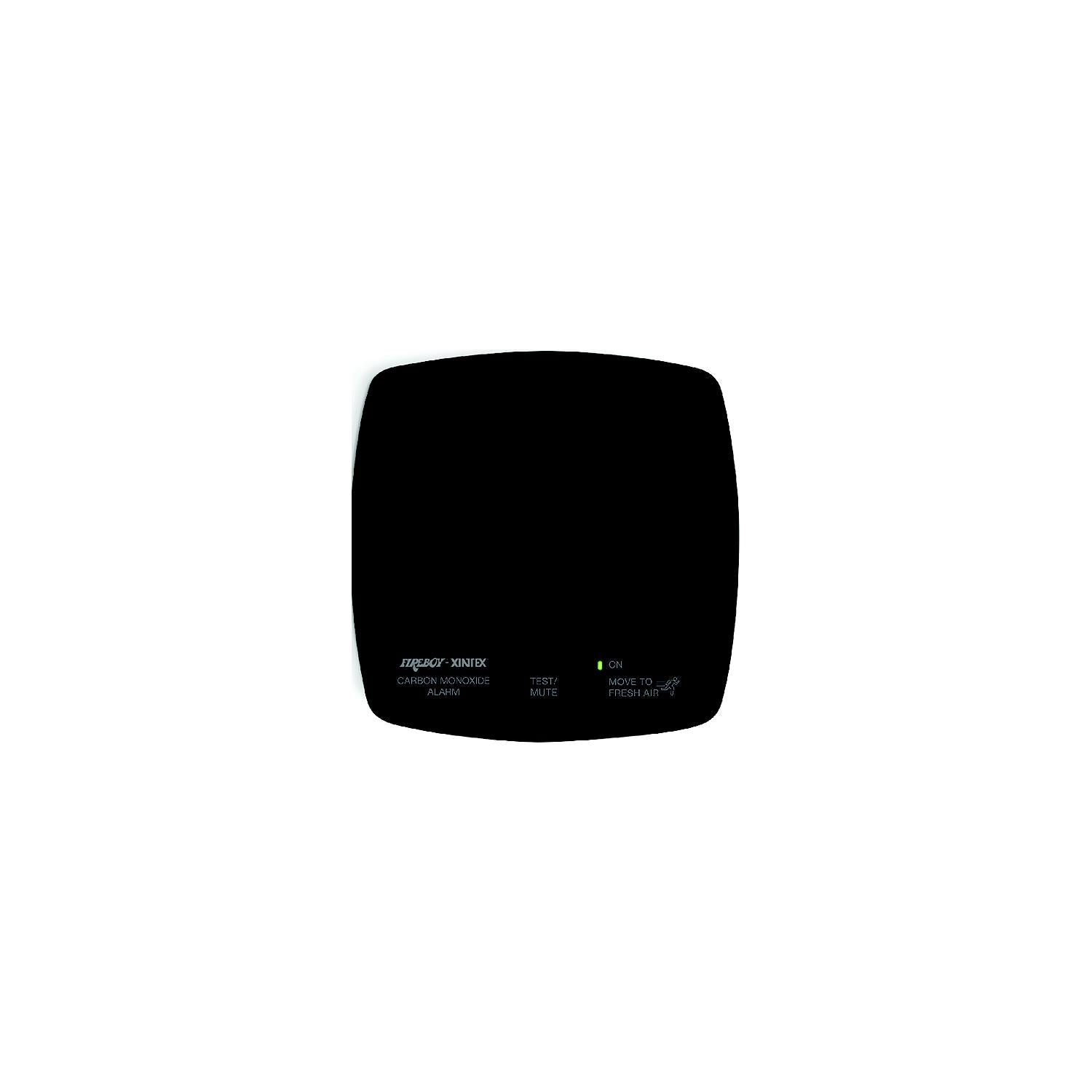 Fireboy CMD6-MBR-BR CMD6MBRBR CMD-6 Carbon Monoxide Alarm, Battery Operated w/Internal Relay, Black