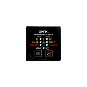 Fireboy P-2BS-R Fireboy-Xintex P2BSR Propane Fume Detector, Dual Channel w/Solenoid Valve Control & 2 Sensors
