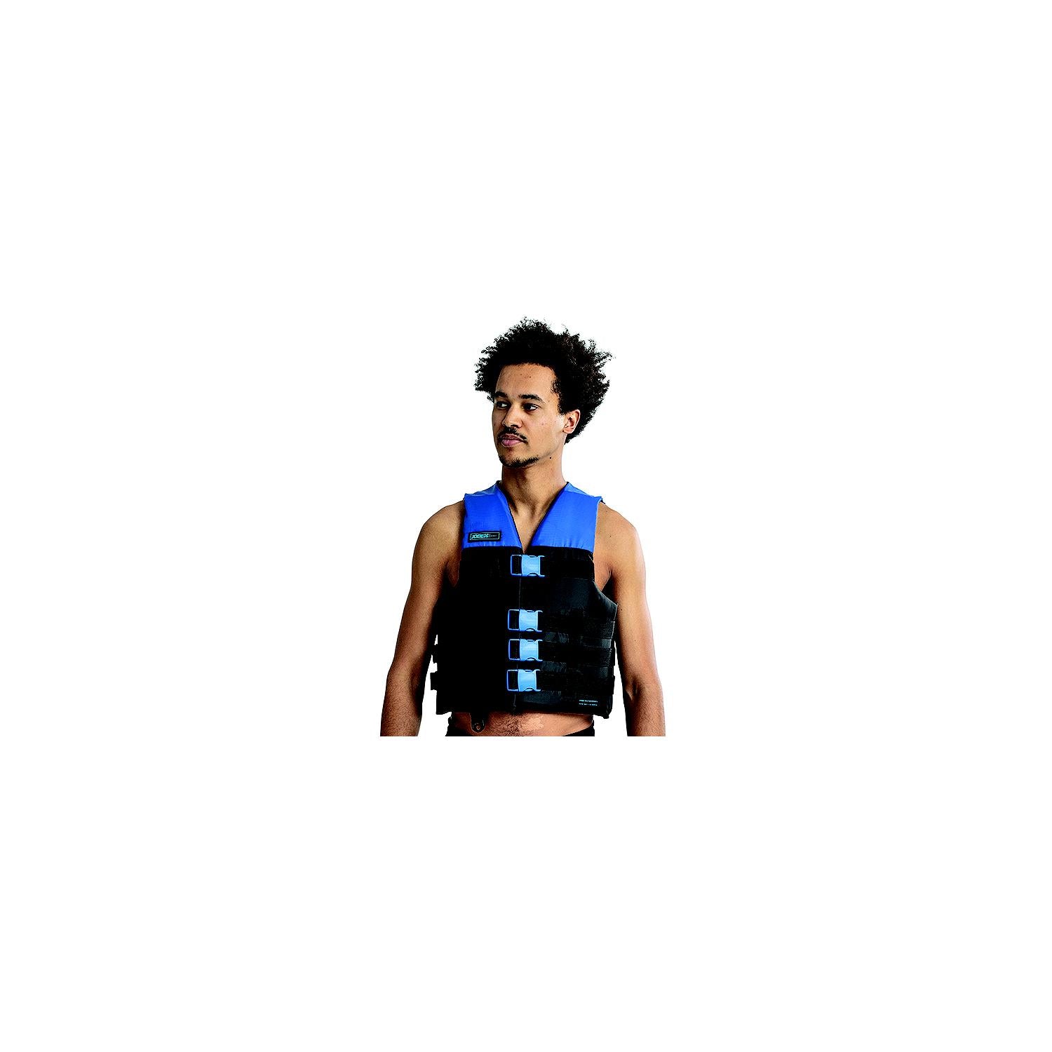 Jobe Sports 247722009-L/XL 247722009LXL Adult Nylon Dual Size Vest, Lg/XL, Blue