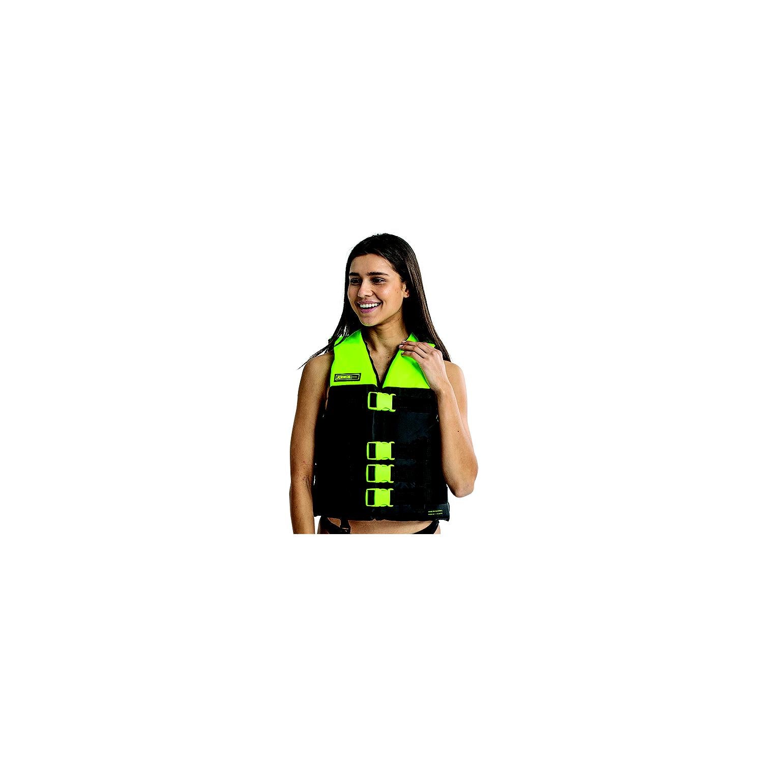 Jobe Sports 247722012-S/M 247722012SM Adult Nylon Dual Size Vest, Sm/Med, Lime