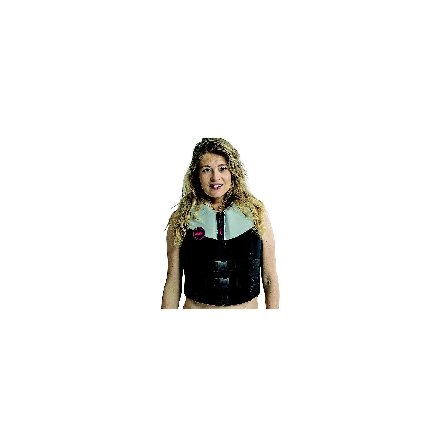 Jobe Sports 247722024-M 247722024M Women's Neoprene Vest, Med., Pink/Black