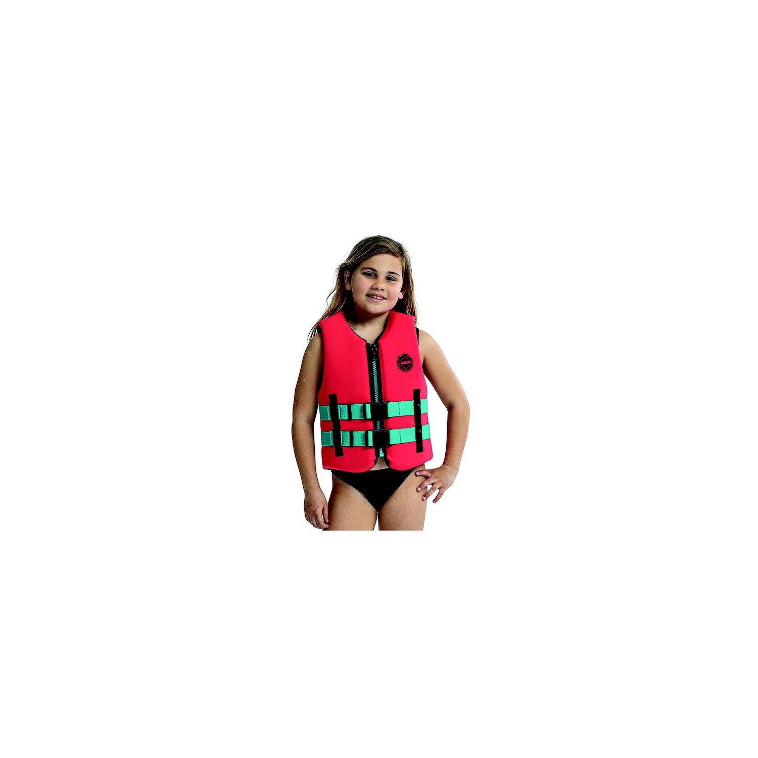 Jobe Sports 247722029-PCS 247722029 Youth Neoprene Vest, Hot Pink