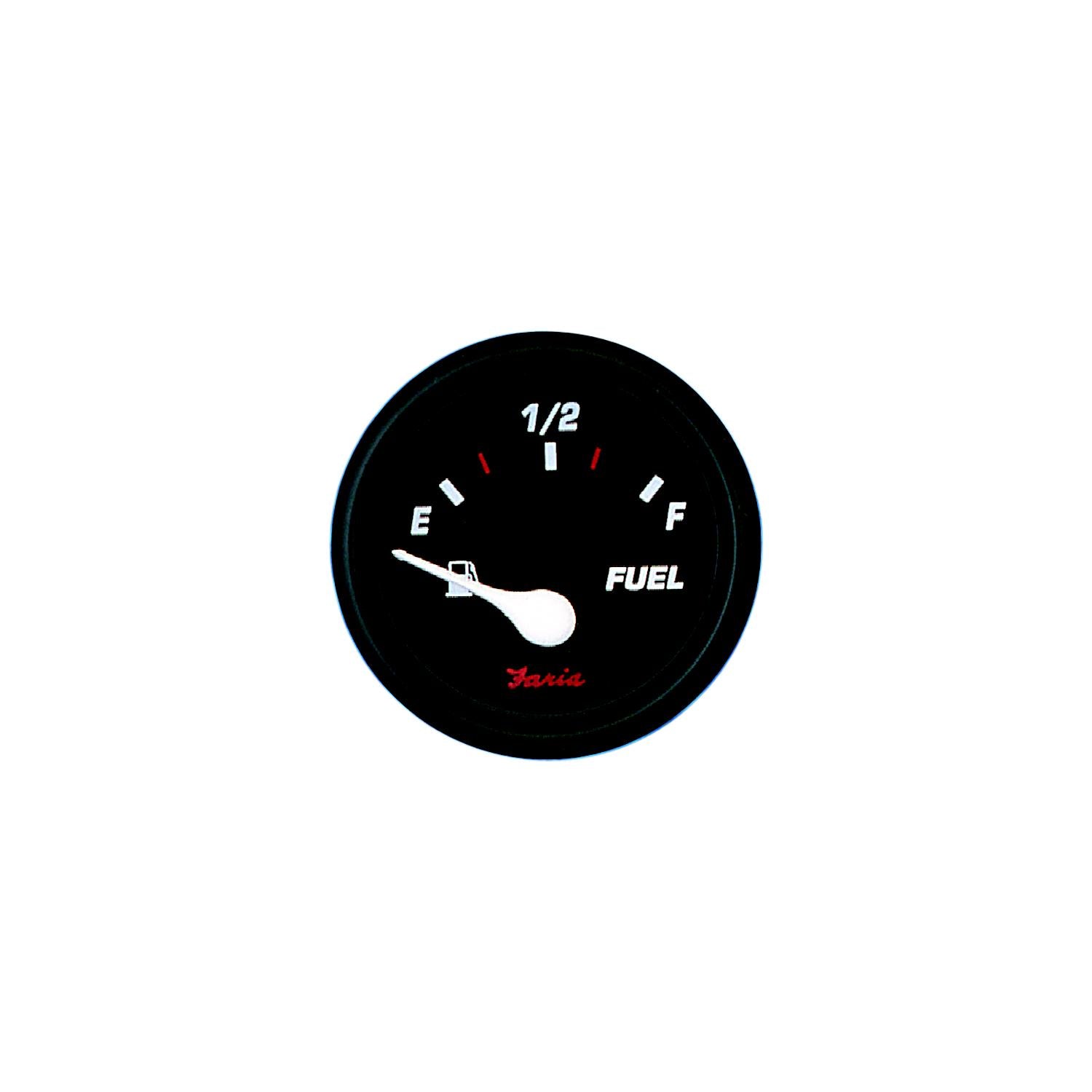 Faria Instruments F14601 Professional Red, Fuel Level Gauge