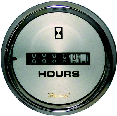 Faria Instruments F19020 Kronos Series Gauge - Hourmeter