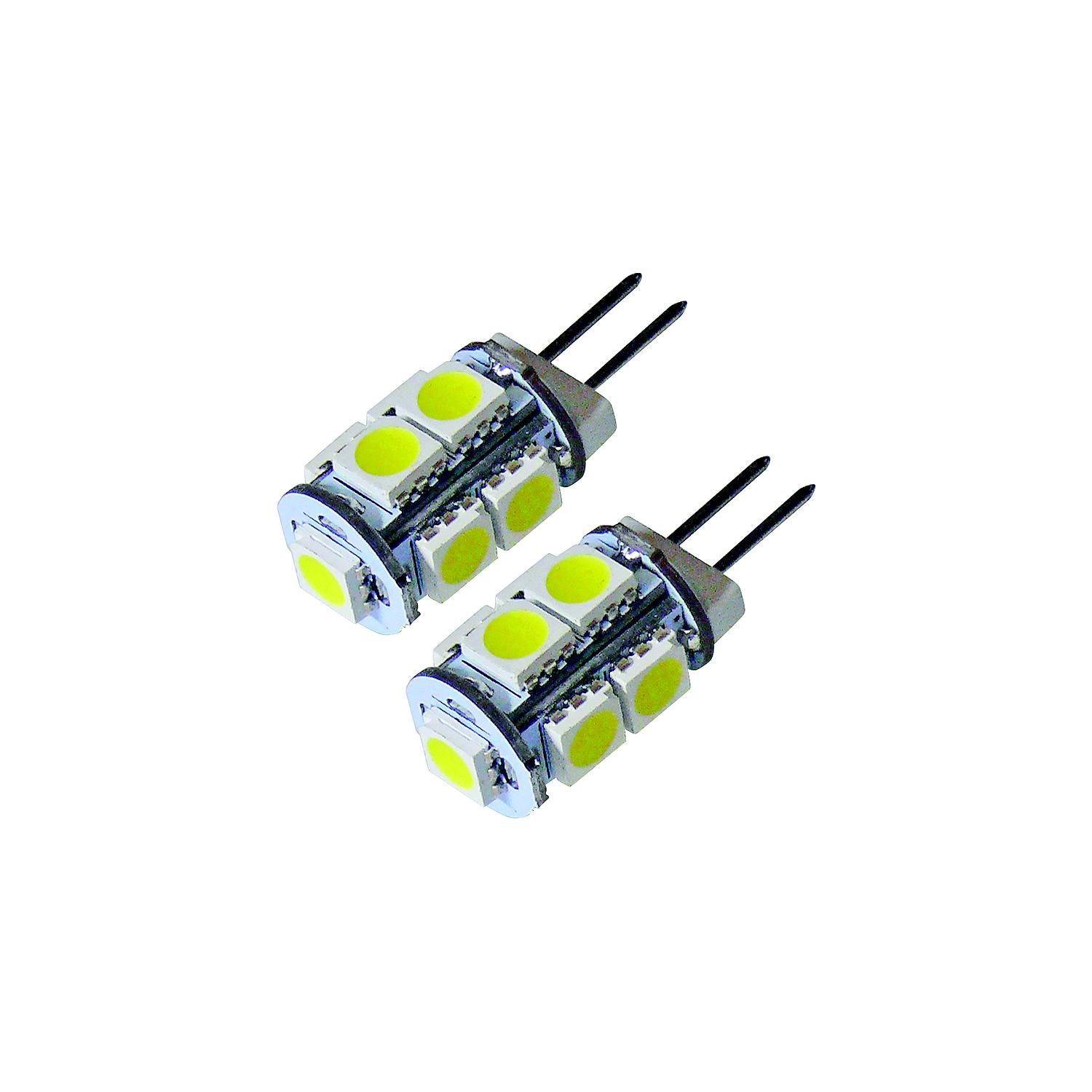 Diamond Group DG72611VP G-4 And JC10 Replacement LED Bulb, 2/pk