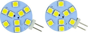 Diamond Group DG72626VP G4 Side Mount LED Disc, 2/pk