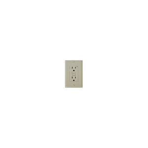 Diamond Group DG15VVP GFI Receptacle w/Light, Ivory