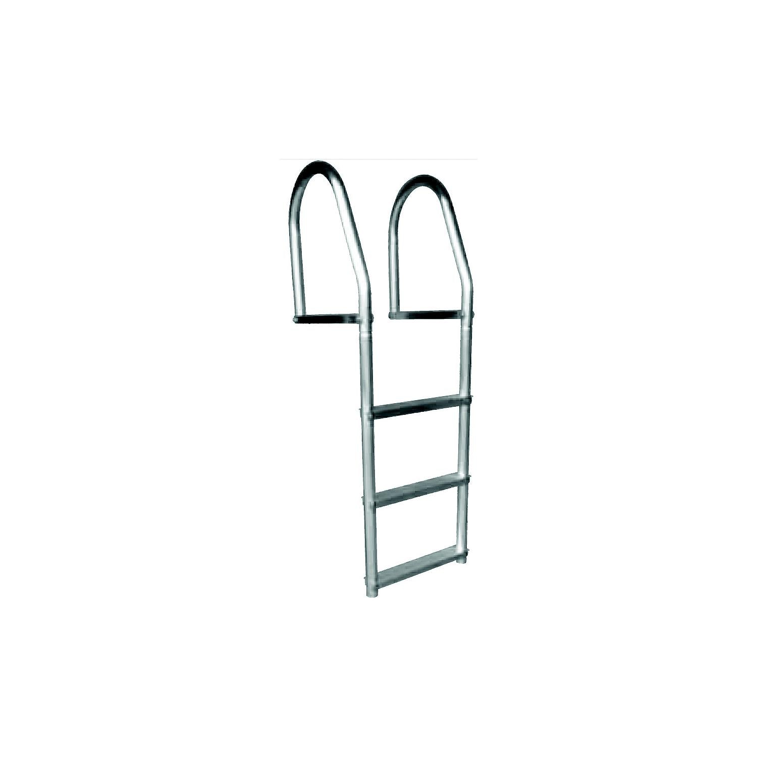 Dock Edge 2073F Eco Fixed Ladder, Weld Free Aluminum