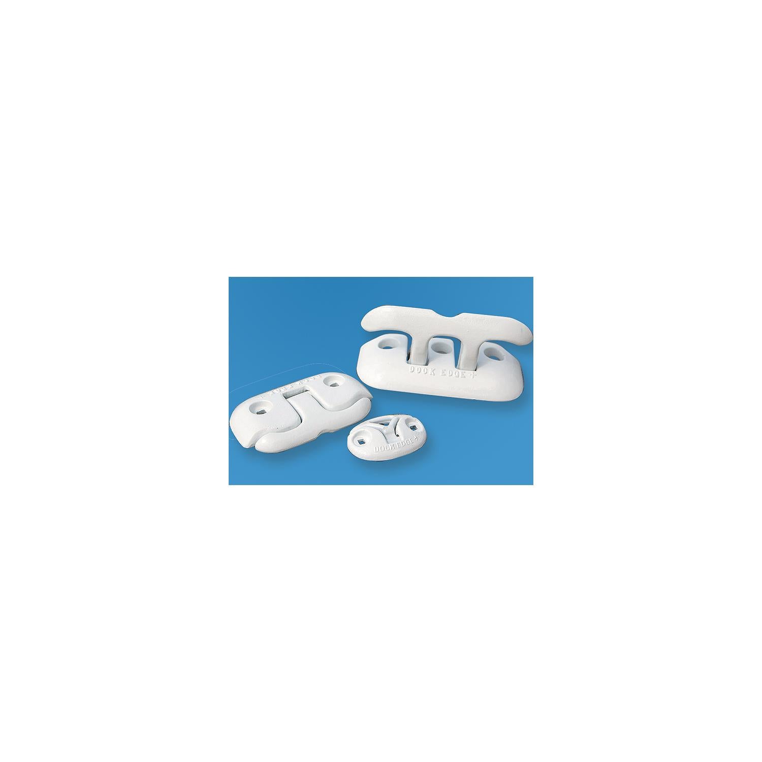 Dock Edge DE2606WF Flip-Up Cleat, White