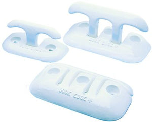 Dock Edge DE2608WF Flip-Up Cleat, White