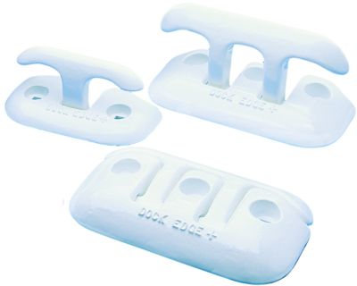 Dock Edge DE2608WF Flip-Up Cleat, White