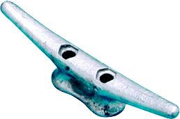 Dock Edge DE2806F 2806F Cast Iron Cleat, Galvanized, 6
