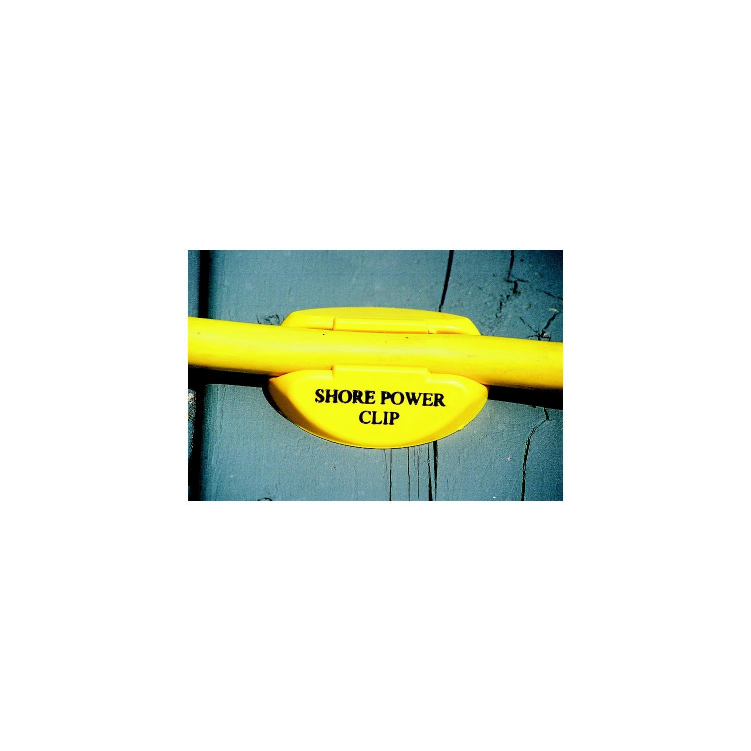 Dock Edge DE91200F Shore Power Clip For 30 Amp Cords Yellow (4/Bag)