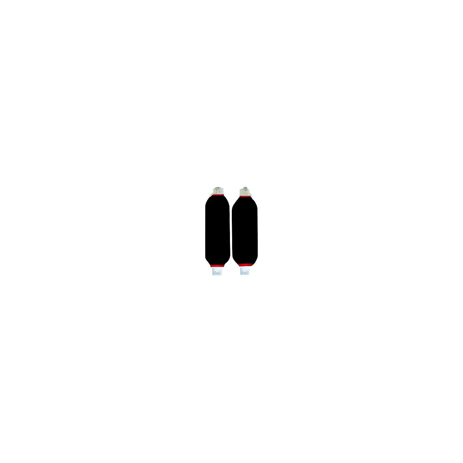 Dock Edge DE77331F Dolphinâ„¢ Twin Eye Fenders w/Lines & Covers, 6-1/2