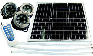 Dock Edge DE96283F Solar Underwater Light Set, 3/Pk