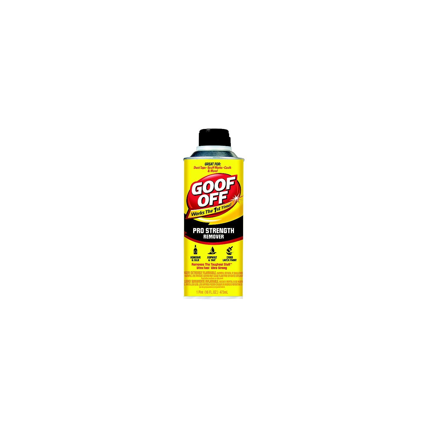 Damp Rid FG653 Goof OffÂ® Pro Strength Remover, 16 oz.
