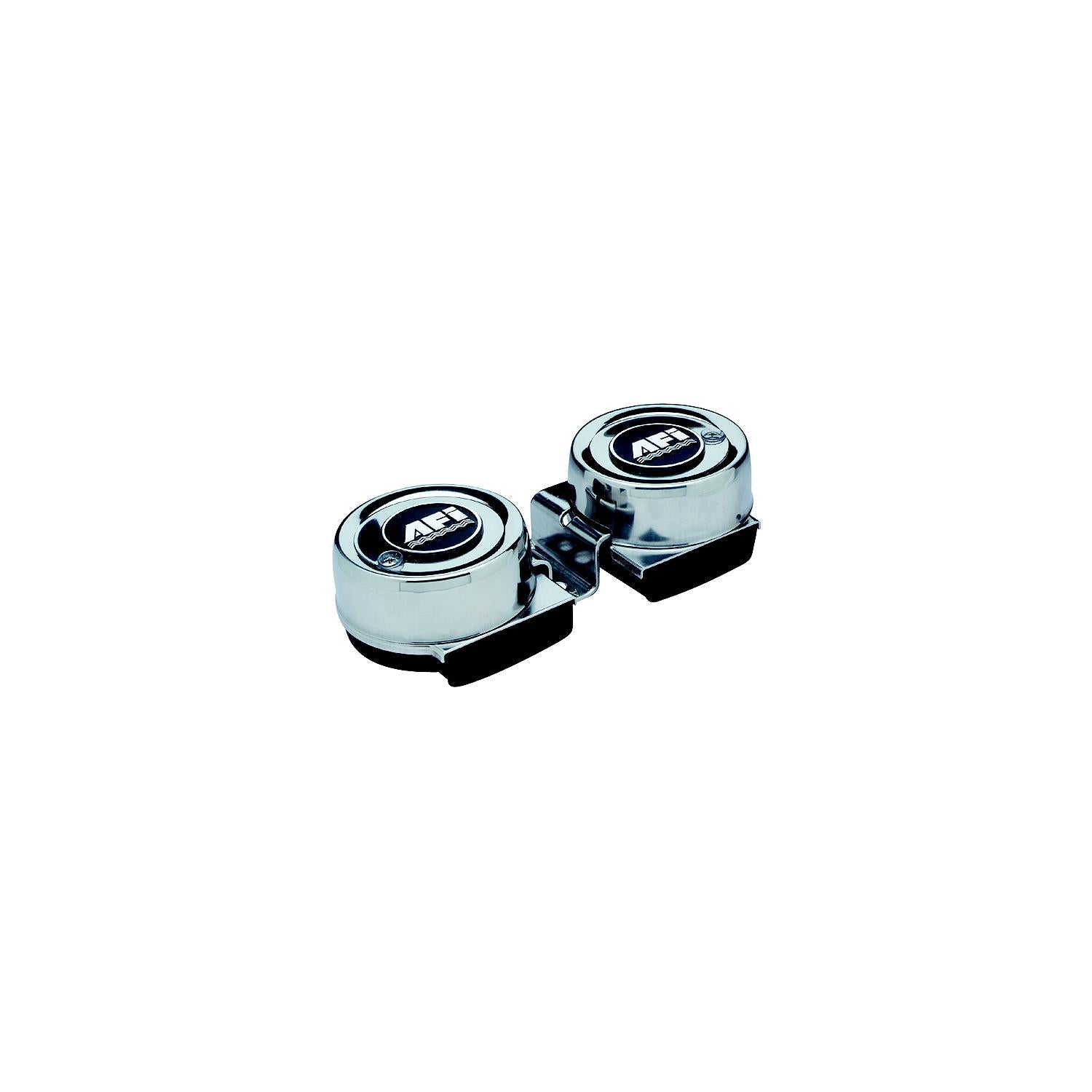 Attwood 10001 Marinco Mini Twin Electric Horn With Stainless Steel Cover