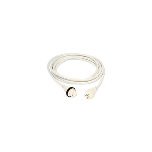 Marinco 25SPPW 30A/125V Powercord PlusÂ® ShorePower Cordset w/LED, 25' White