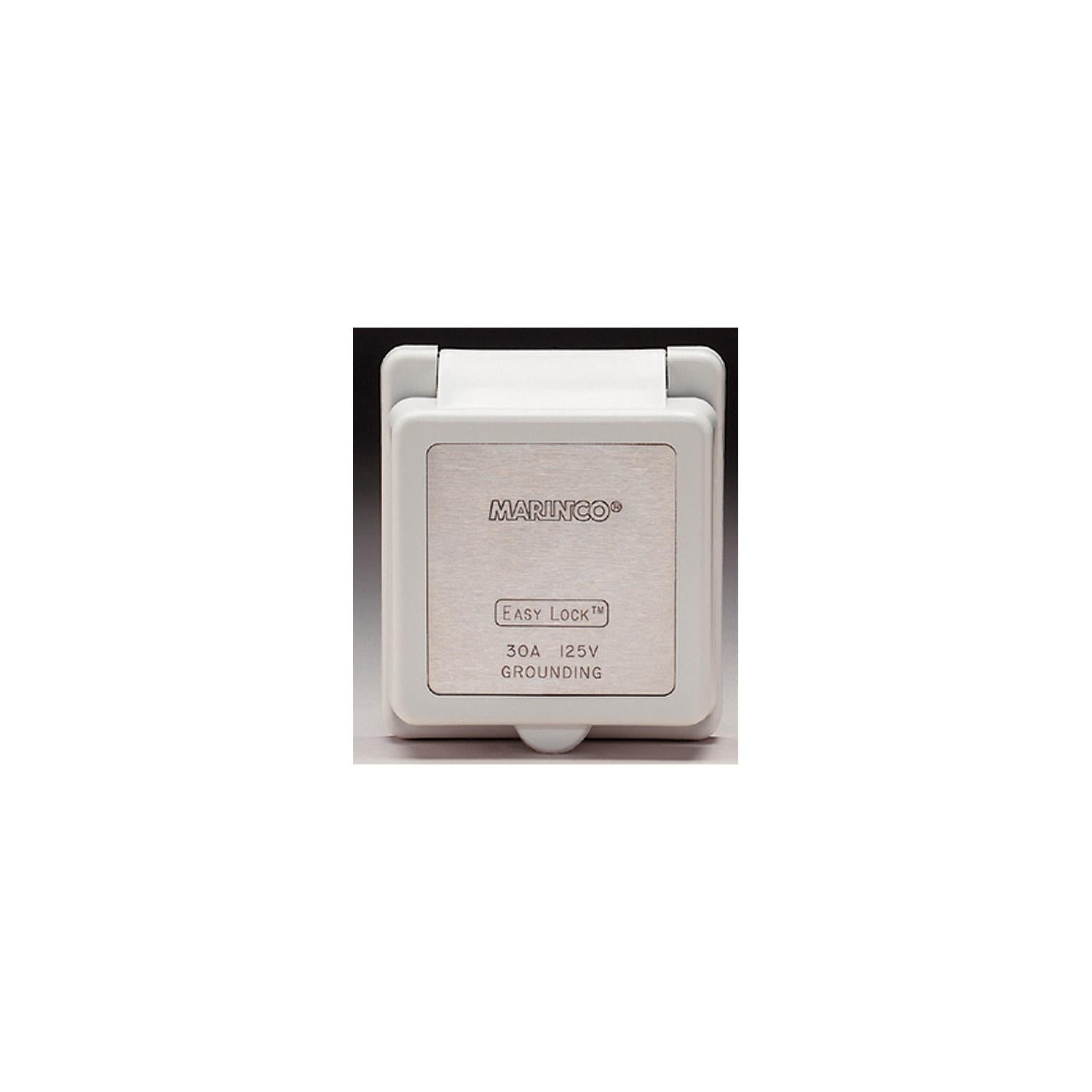 Marinco 301ELCB Replacement Cap and Bezel Only For 301EL-B Power Inlet