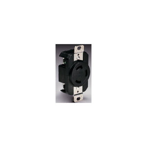 Marinco 305CRRB 3-Wire 30 Amp/125V Locking Charging/Trolling System Receptacle