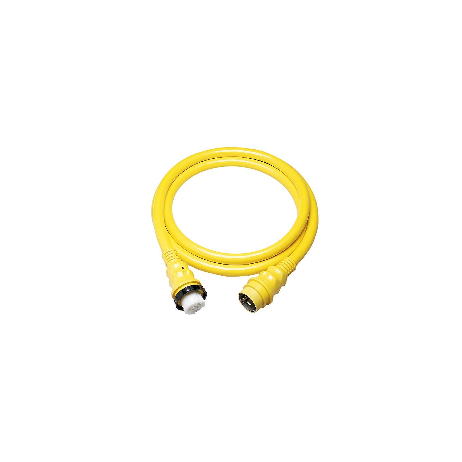 Marinco 6153SPP-25 50 Amp 125V Standard ShorePower Cordset, Yellow
