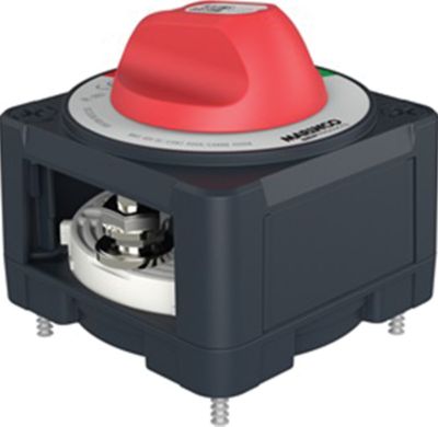 BEP 771-S-EZ Marinco Pro Installer 400A EZ-Mount Battery Selector Switch (1-2-Both-Off)