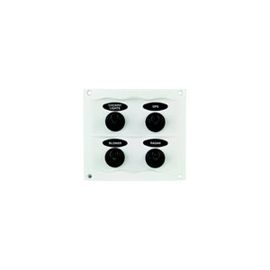 BEP 900-4WPW Marinco Waterproof Switch Panel