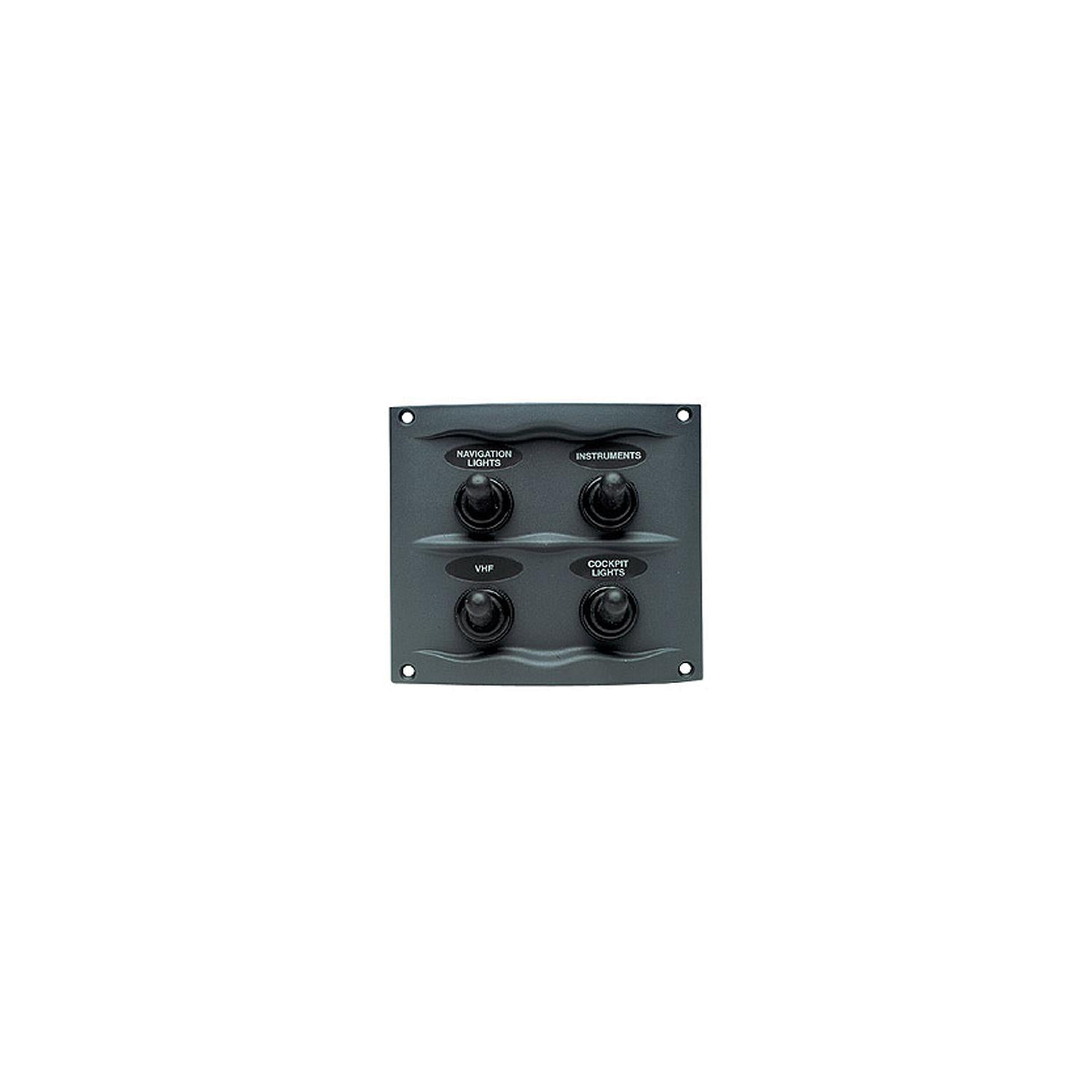 BEP 900-4WP Marinco Waterproof Switch Panel