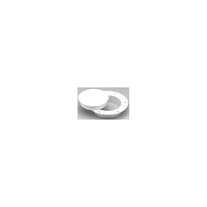 Attwood N10864DW Marinco Snap-In Deck Plate, White