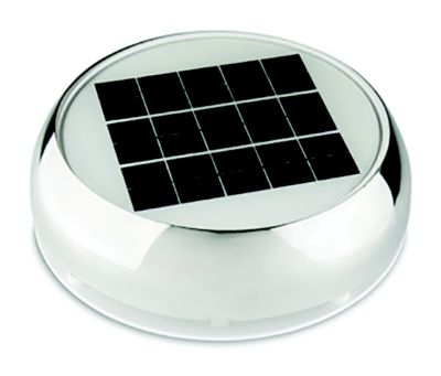 Attwood N20803S Marinco Day/Night Solar Vent, 3" Stainless Steel