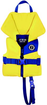 nan Mustang Survival MV3556844 Child Vest, 33-55 lbs., Yellow/Navy