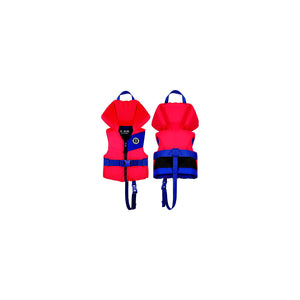 nan Mustang Survival MV355657 Child Vest, 33-55 lbs., Red/Navy