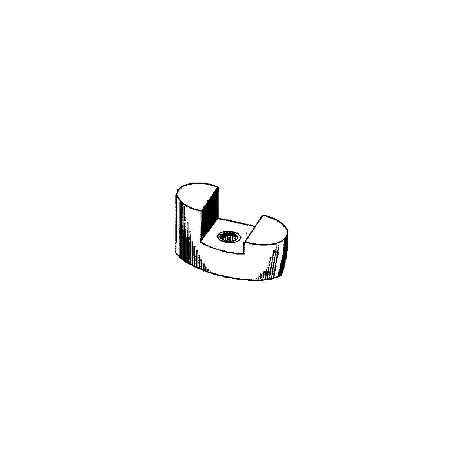 Camp Zinc BP129 VetusÂ® Bow Thruster Anode