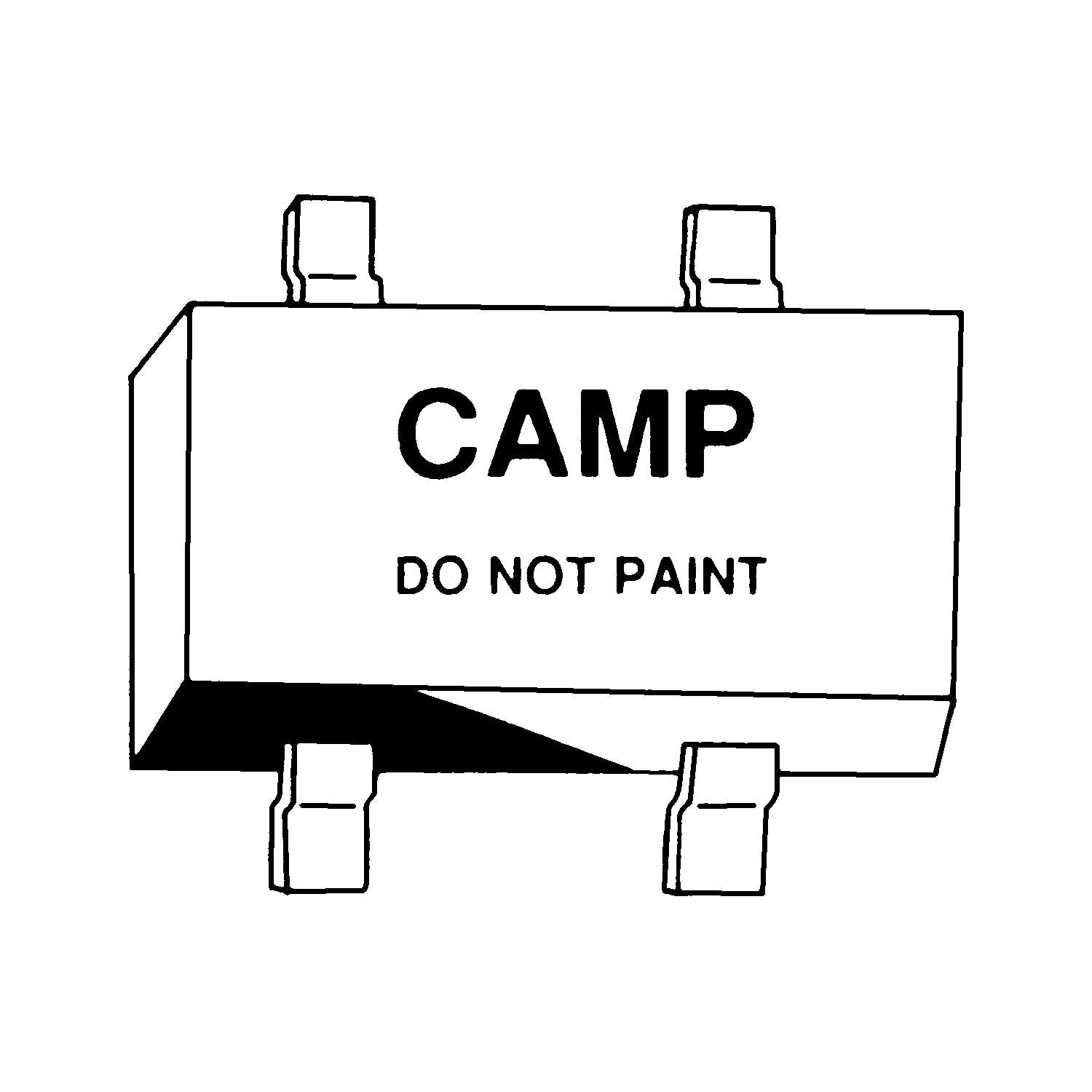Camp Zinc W24SQ Strap 1-1/4X6X12 Double