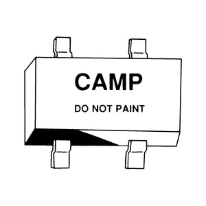 Camp Zinc W24SQ Strap 1-1/4X6X12 Double