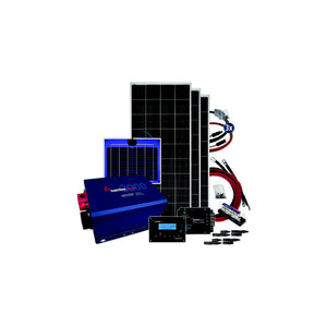 Samlex SPB-ENJOY600 SPBENJOY600 Solar + Power Bundle, Enjoy 600W Bundle w/3 Panels