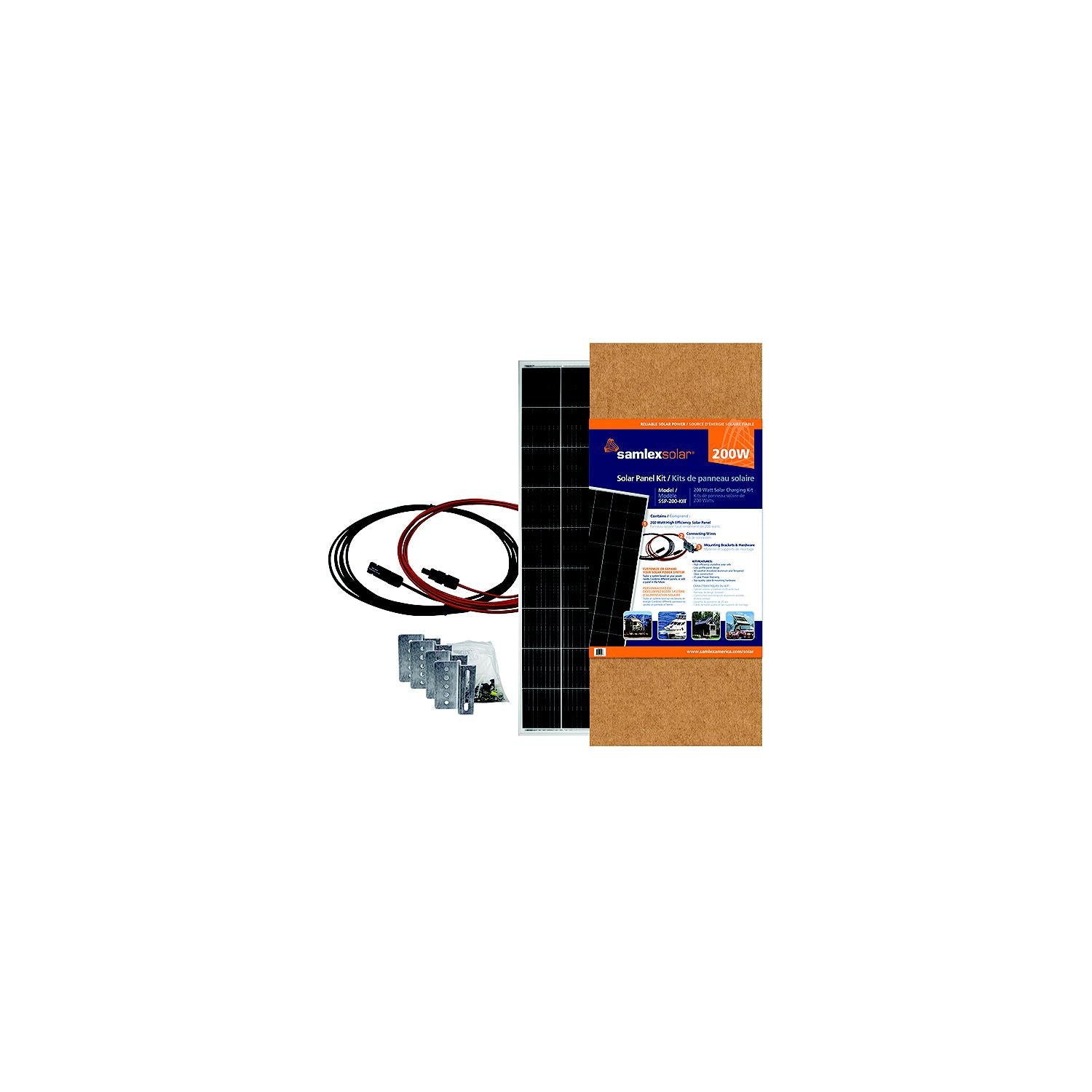 Samlex SSP-200-KIT SamlexSolar 200W Solar Panel Kit