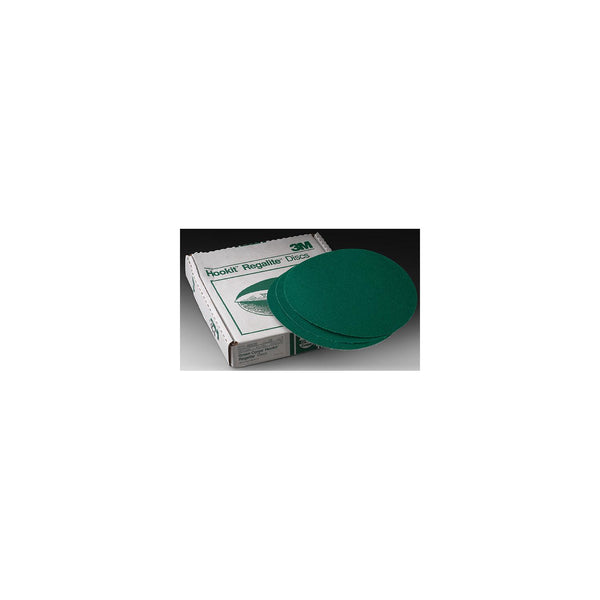 3M 525 8" Green Corp Hookit Discs 36