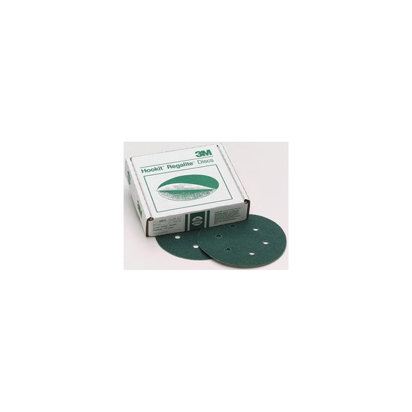 3M 612 6" 80E D/F Green Hookit Discs