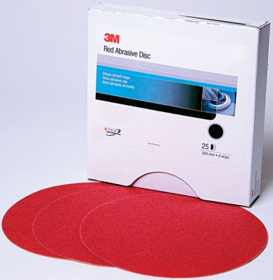 3M 1677 Red Hookit Disc 8 P80D 25/Bx