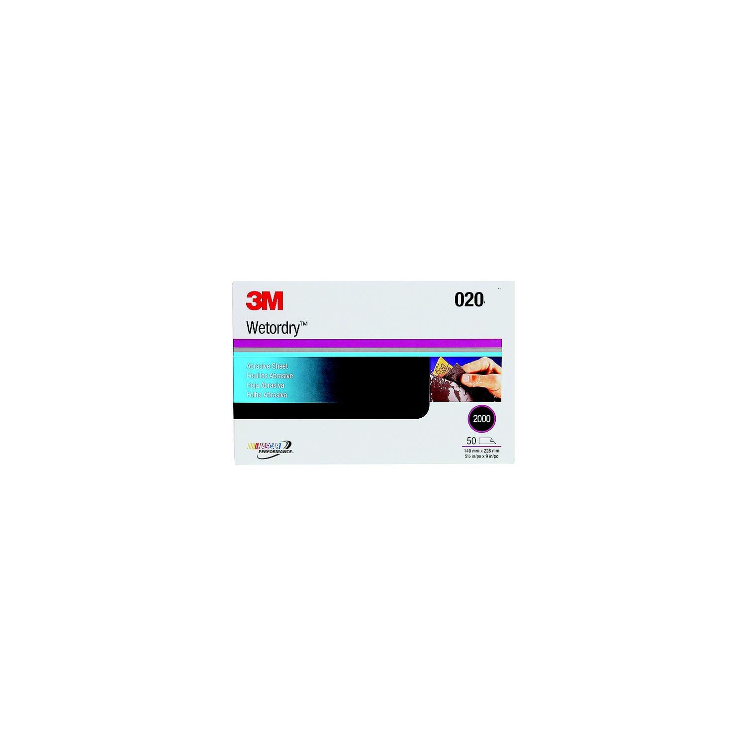 3M 2022 Imperial Wet Or Dryâ„¢ Paper Sheets, 5-1/2