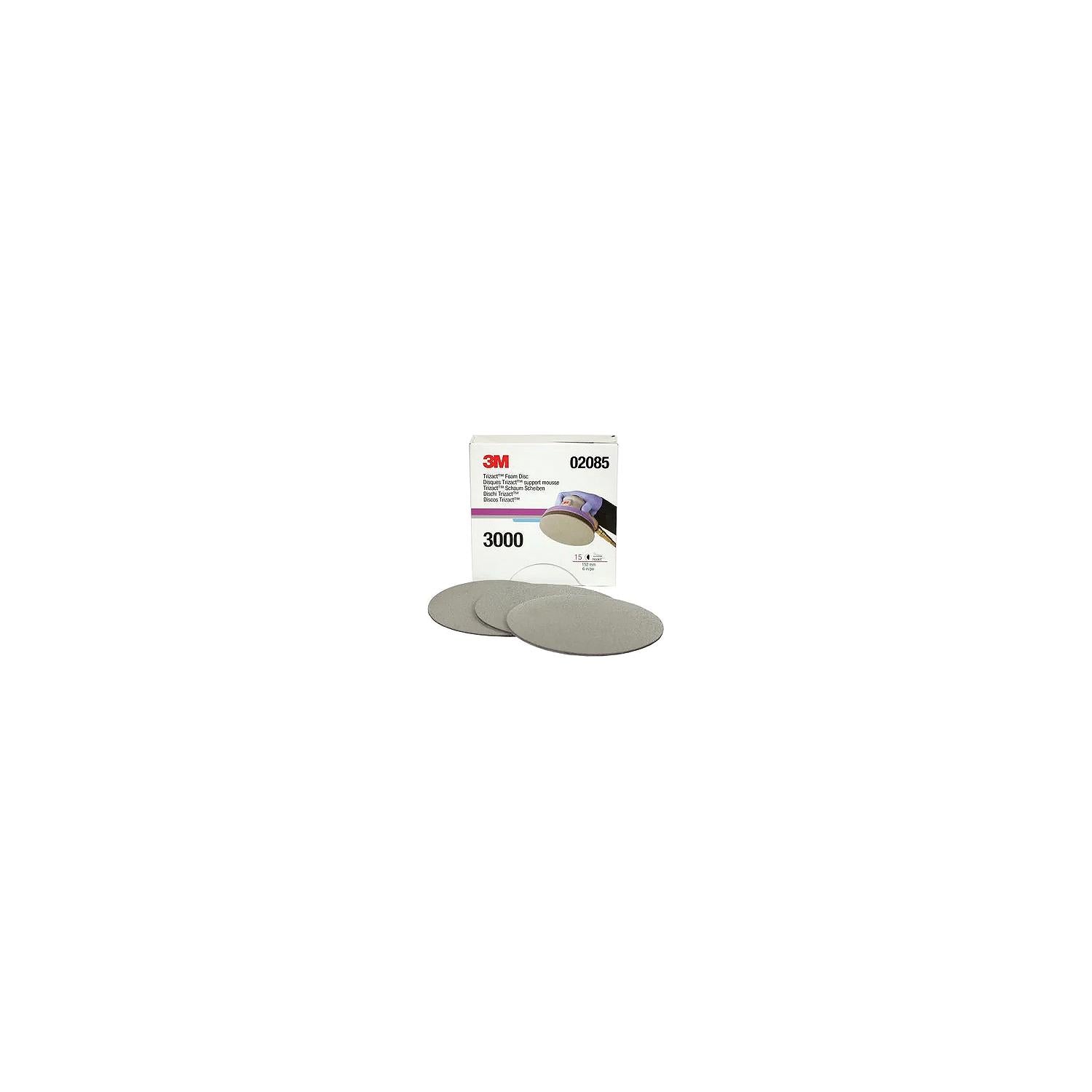 3M 2085 Trizactâ„¢ P3000 Hookitâ„¢ Foam Disc