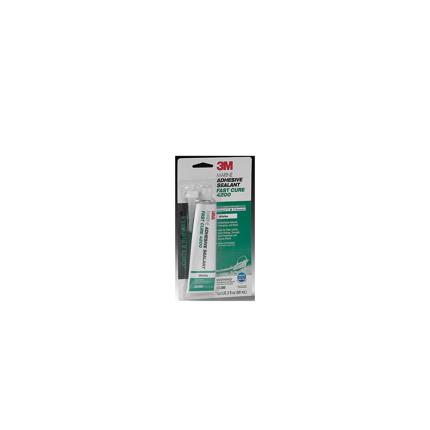 3M 5260 4200 Fast Cure White - 3 oz.