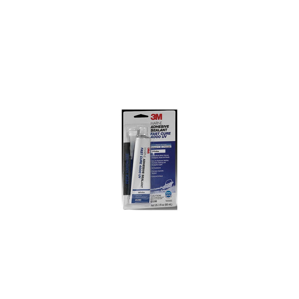 3M 5280 05280 4000UV Fast Cure Sealant, White, 3 oz. Tube